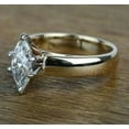 thumbnail image 2 of Dainty & Gorgeous Marquise shape Moissanite Ring 2.00 Cts D Color 18K White Gold Plated Ring, Anniversary gift, Engagement Rings Gift For Her, 2 of 4