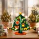 thumbnail image 4 of DIY Felts Christmas Tree, 9.5-inch Toddler Tree, Interactive Removable Ornaments, Kids Christmas Craft, Festive Home Decor, Foldable Design, Soft Wool Materials, for Bedroom Playroom, 4 of 8
