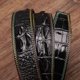thumbnail image 5 of Cinturón de piel auténtica con hebilla de acero y diseño de cocodrilo con estampado de huesos y vientre a la moda Cinturones Faja ремень женский, 5 of 5
