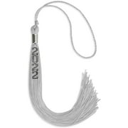 Endea Graduation Single Color Tassel with Silver Stacked Date Drop (Silver, 2022)