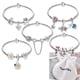 thumbnail image 2 of Pulsera Pandora Con Charms De Plata 925 De Cadena De 19cm Encantos Con Bolsa De Terciopelo, 2 of 4