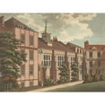 thumbnail image 2 of Samuel Ireland 14x12 Black Ornate Wood Framed Double Matted Museum Art Print Titled: Staple Inn (1800), 2 of 5