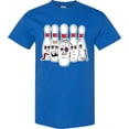 thumbnail image 3 of Inktastic Beat Up Bowling Pins T-Shirt, 3 of 5
