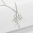 thumbnail image 2 of TYHLZJ Silver Leafless Tree Pendant, Stainless Steel Necklace, Original Design Women's Jewelry Gift, 2 of 7