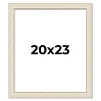 20x23 Frame White Real Wood Picture Frame Width 1.75 inches | Interior Frame Depth 0.5 inches |
