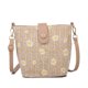thumbnail image 1 of Zhuge Bolso de hombro tejido para mujer, bolso de mano tejido, bolso de mano tejido elegante para playa de verano, bolsos de hombro de 7,48 x 3,54 x 6,69 pulgadas (caqui A), 1 of 4
