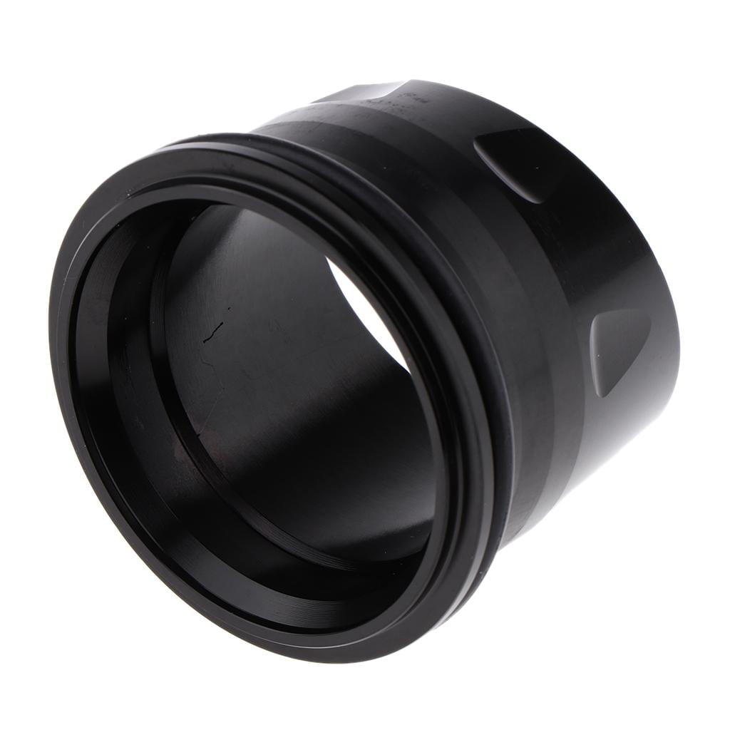 Motorbike CNC Aluminum Exhaust Tip Cover for Yamaha 530 1217 Black