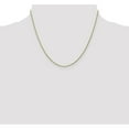 thumbnail image 2 of 10K Yellow Gold chain Spiga (Wheat) Diamond-cut 18 in 1 mm, 2 of 5
