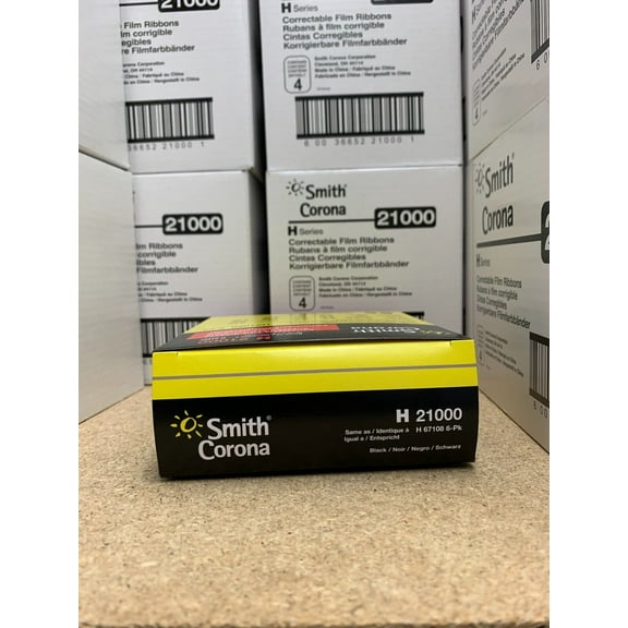 2PK New Genuine Smith Corona H Series 21000 Correctable Typewriter Ribbon