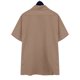 thumbnail image 5 of Puntoco Camisa De Manga Corta Con Solapa De Un Solo Pecho Y Doble Bolsillo Unisex De Verano top De Solapa De Manga Corta/Camisa Marrón M, Regalo Para Mujer, 5 of 9