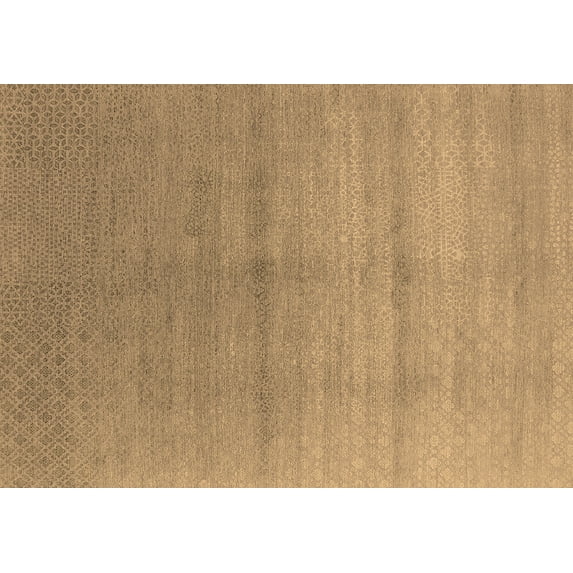 Ahgly Company Indoor Rectangle Oriental Brown Industrial Area Rugs, 8' x 12'