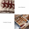 thumbnail image 6 of Placemats Set of 6, Texas Star Vintage Woven Placemat, Linen Place Mats for Kitchen/Dining Tables, Red Berry Retro Art Farmhouse Washable Table Mats for Party, 6 of 8