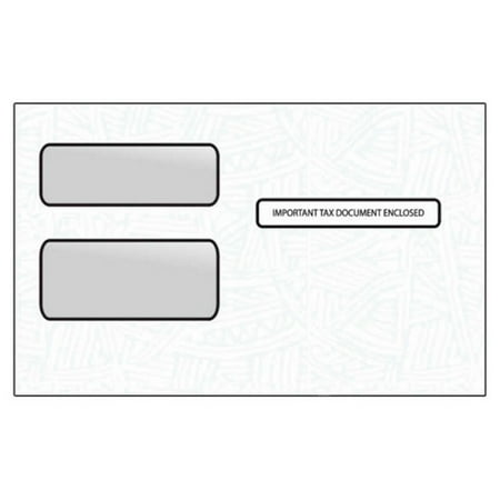 1099r And 1099 Misc Double Poly Window Envelopes 5 34 X 8 78