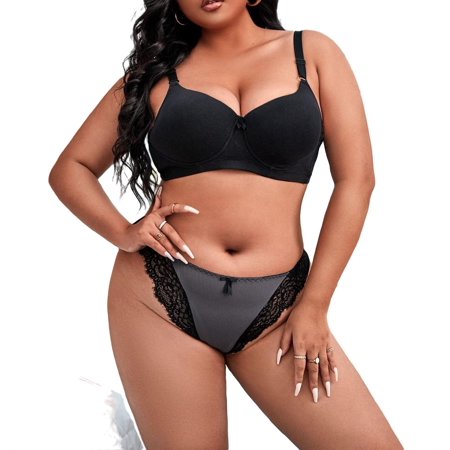 

Print A Piece Multicolor Plus Size Panties (Women s)