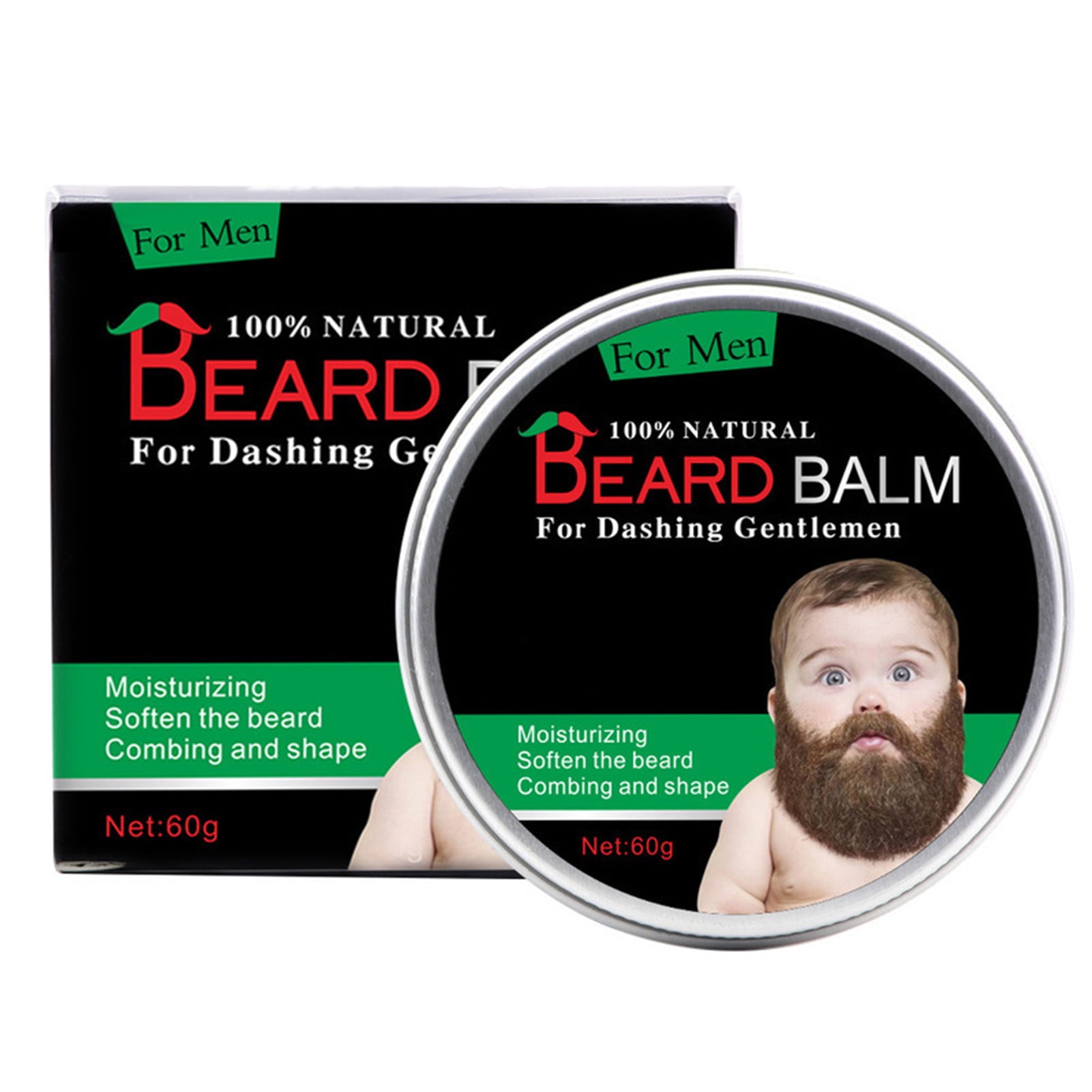 Beard Cream | Natural Beard Conditioner for Softening Moisturizing Conditioning Facial Hair | Beard Softener Beard Care Product for Men's Grooming Beard Cream | Natural Beard Conditioner for Softening Moisturizing Conditioning Facial Hair | Beard Softener Beard Care Product for Men's Grooming