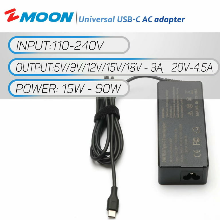 65W Universal USB-C Laptop Charger 