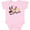AD-Pink, variant on Inktastic Lil' Cowgirl Girls Baby Bodysuit