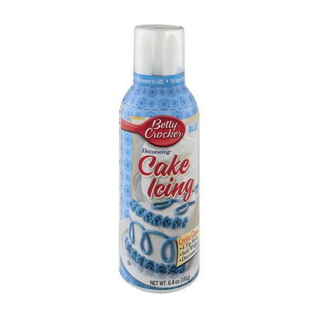 Betty Crocker Blue Decorating Cake Icing, 6.4 oz - Walmart.com