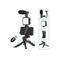 thumbnail image 1 of Kit de grabación para la creación de contenido TIKTOK con micrófono y luz LED, 1 of 4