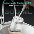 thumbnail image 4 of COSLUS Water Dental Flosser Pick for Teeth,DIY Mode,300ML,IPX7 Waterproof,Portable,Rechargeable,for Home Travell-White, 4 of 8