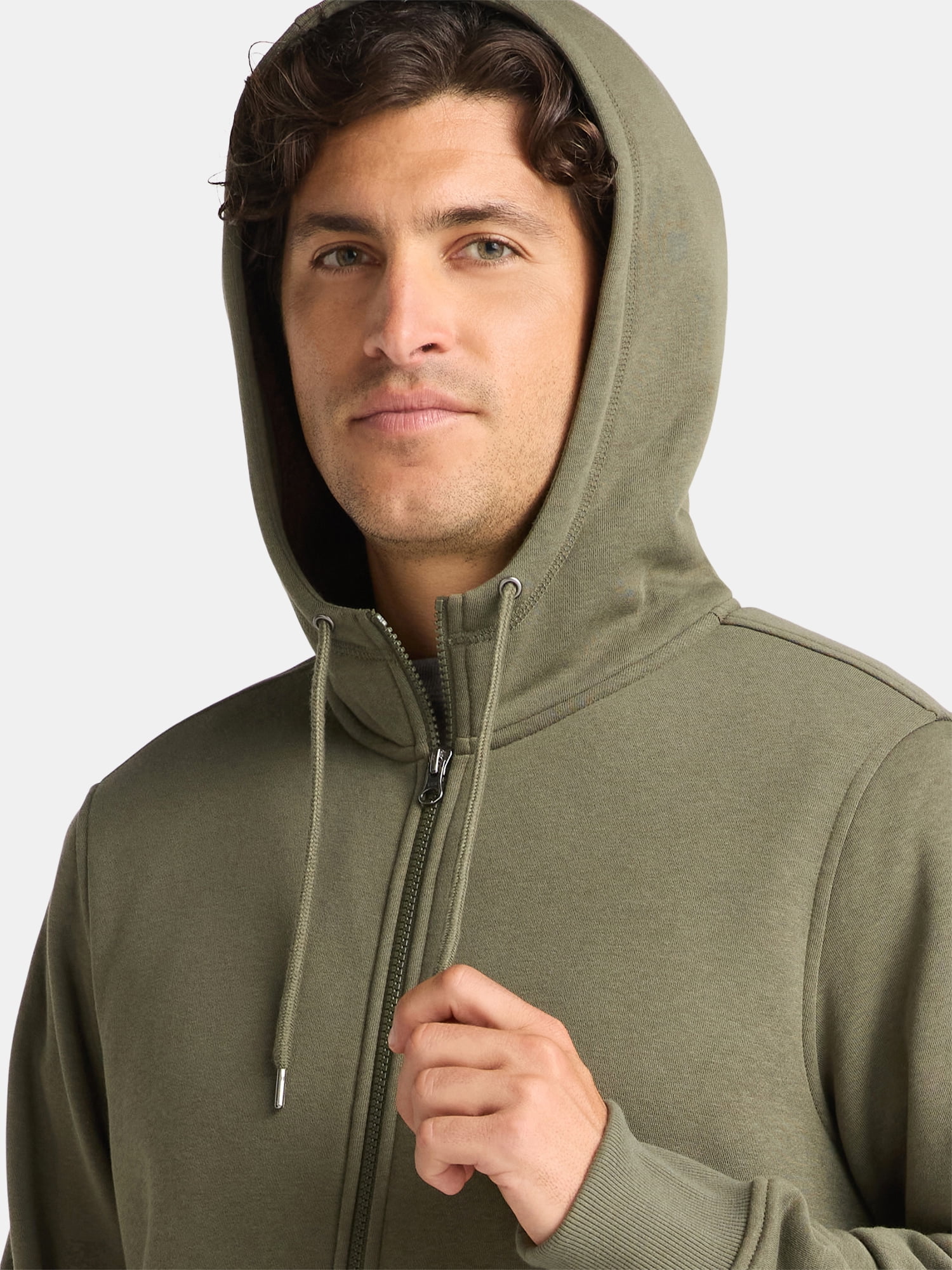 George Men’s High Pile Fleece Hoodie, Size S-3XL