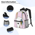 thumbnail image 5 of Fotbe Aerial Yoga for Unicorn Lightweight Casual Laptop Backpack for Men and Women, Daily use Waterproof backpack, Backpack for College, 5 of 8