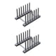 thumbnail image 1 of Ounissouiy de plástico, estante para tazas, soporte para tapa de olla, soporte de almacenamiento de secado, organizador de vajilla de cocina para, 1 of 6