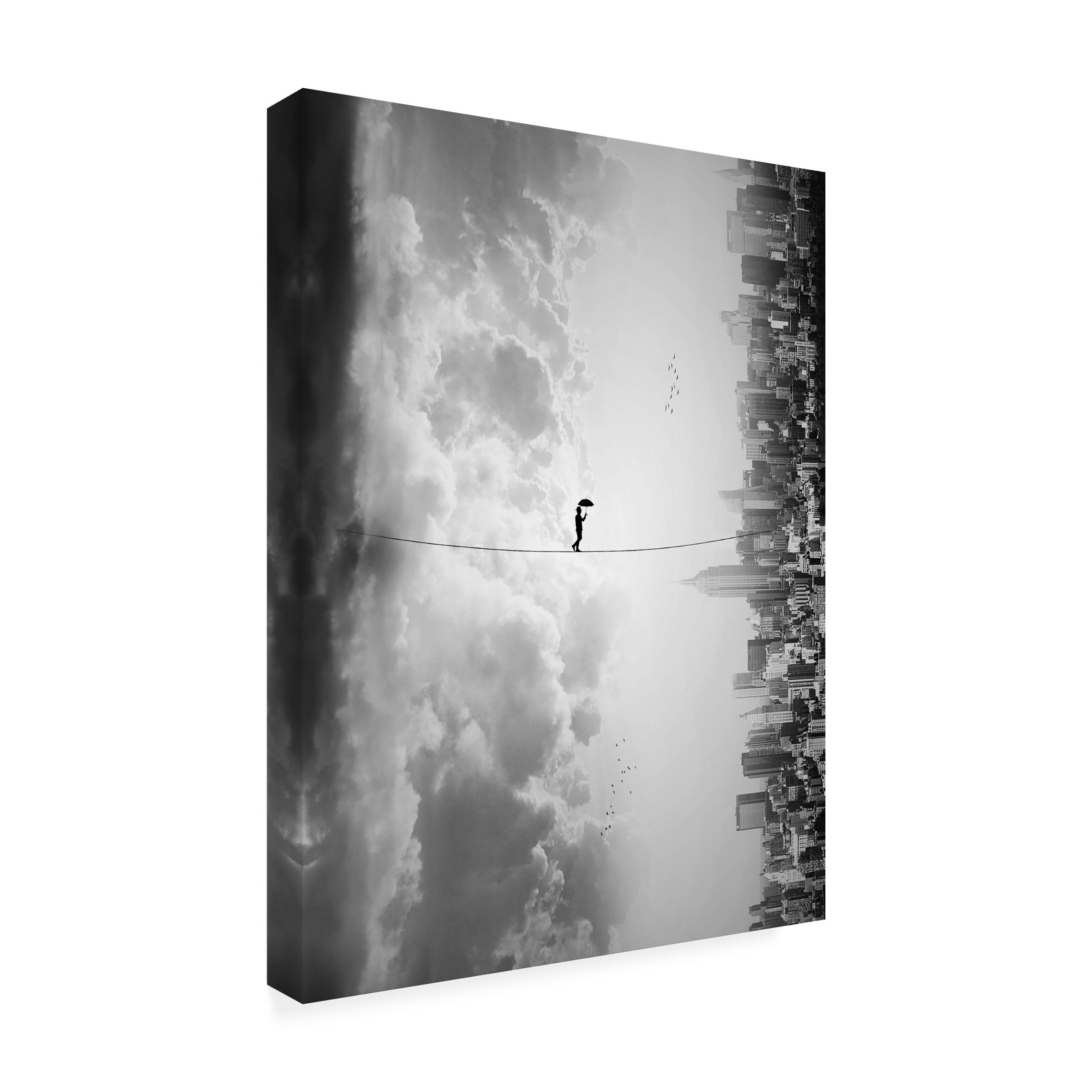 Ivan Marlianto 'Crossing' Canvas Art