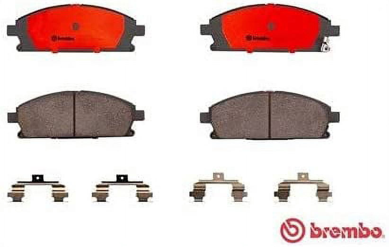 Brembo P30070N Premium NAO Ceramic OE Equivalent Pad