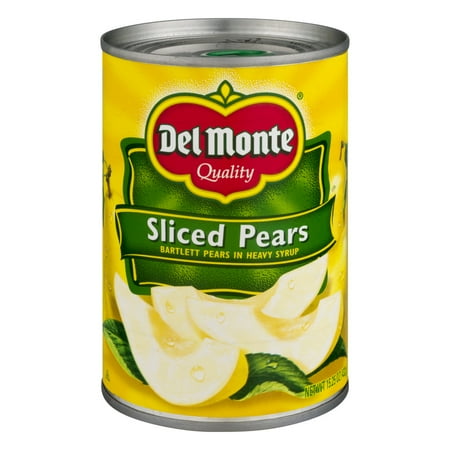 Del Monte Sliced Pears, 15.25 OZ