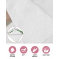thumbnail image 6 of St. Patrick's Kitchen Dish Towels for Drying Dishes Set of 4, Luck Shamrock Eucalyptus Leaves Flowers Plants Waffle Weave Microfiber Hand Tea Bathroom Towels Quick Dry & Absorbent Towel 15.7x23.6, 6 of 7