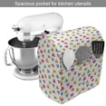 thumbnail image 2 of Hearts Stand Mixer Cover, Variety of Colorful Heart with Smiling Faces and Funny Facial Expression Print, Kitchen Appliance Organizer Bag Cover with Pockets, 5 Quarts, Multicolor, by Ambesonne, 2 of 4