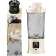 thumbnail image 5 of Portable Blenders, USB Fresh Juices Blenders, Wireless Personals Size Blenders, Electric Protein Shaker Bottle with 10 Blades, Portable Blenders for Shakes, 5 of 5