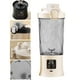 thumbnail image 5 of Licuadora portátil ZJT250128116 | Licuadora de frutas recargable de 600 ml con sistema de trituración de hielo de 10 cuchillas | Acero inoxidable, resistente al agua, batería de 3000 mAh | Smoo, 5 of 5