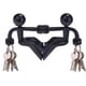 thumbnail image 1 of Llaveros magnéticos para hombre, gancho para llaves, llavero de pared, imanes para nevera, hogar para cualquier superficie de metal (negro, 2 unidades) XianweiShao 1327533302975, 1 of 1