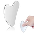 thumbnail image 1 of Masaje raspador de acero inoxidable Gua Sha Facial Tools MEQUER, 1 of 6