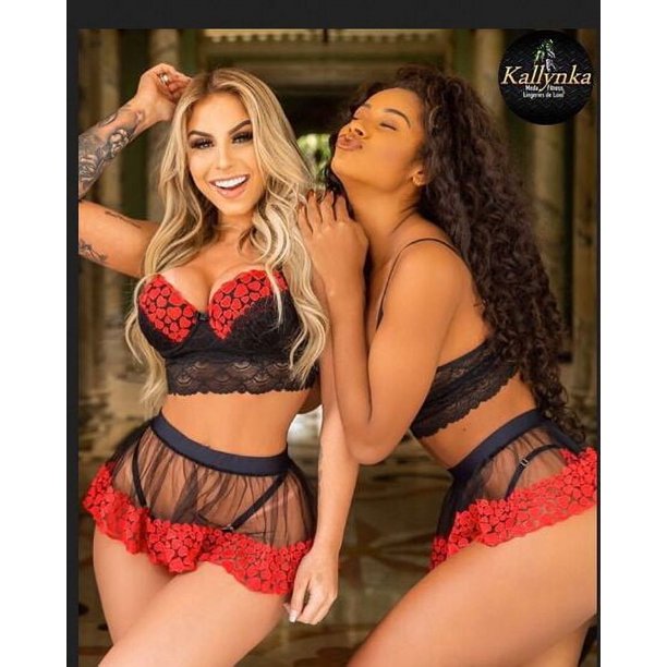 Lencería sexy Sujetador de liga sexy Conjunto de encaje transparente seductor