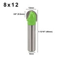 thumbnail image 2 of 1pc 8mm Shank Ball Nose End Mill Round Nose Cove CNC Milling Bit Radius Core, 2 of 7