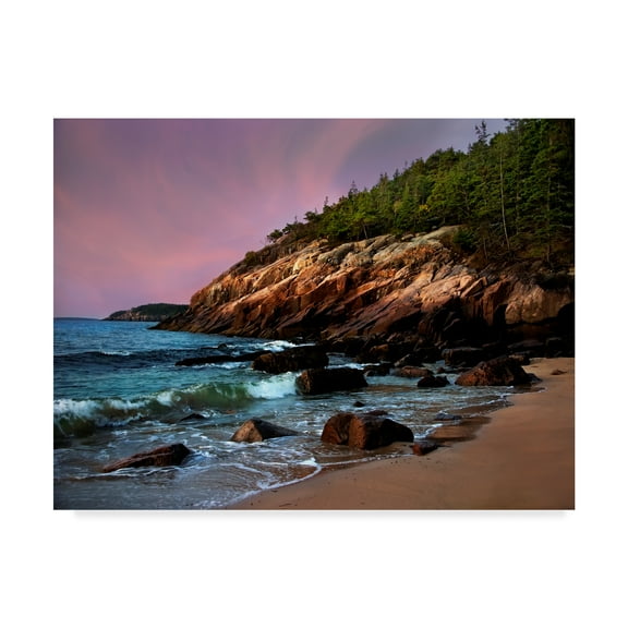 Trademark Fine Art 'Acadia Magic' Canvas Art by Natalie Mikaels