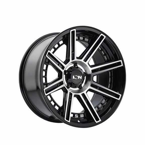 Ion 149 Gloss Black Machined Finish Rim 20x9 with 8x6.5 Bolt Pattern