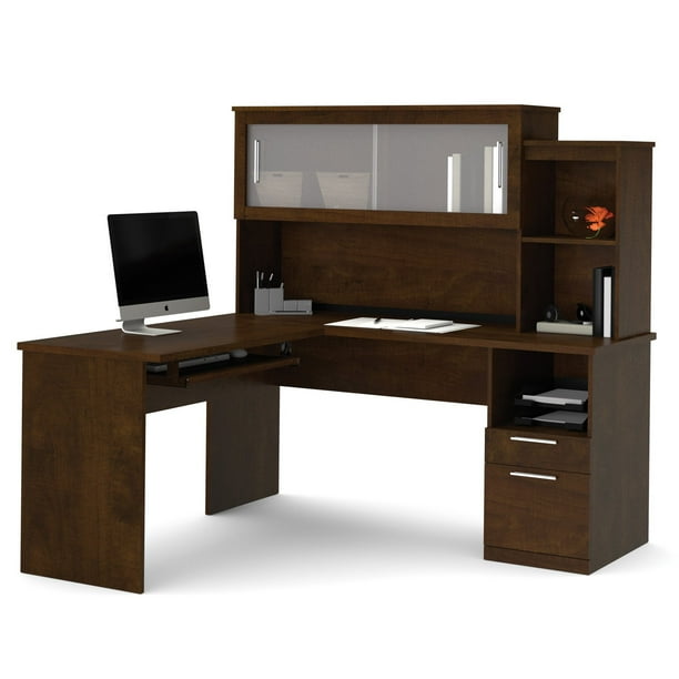 Dayton By Bestar L Shaped Desk Multiple Colors Walmart Com