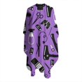 thumbnail image 3 of Haircut Barber Cape Cover Hair Apron,80S Hairstyle Accessories Purple Hair Salon Cape with Snap Closure for Hair Cutting,Styling and Shampoo 55"x66", 3 of 6