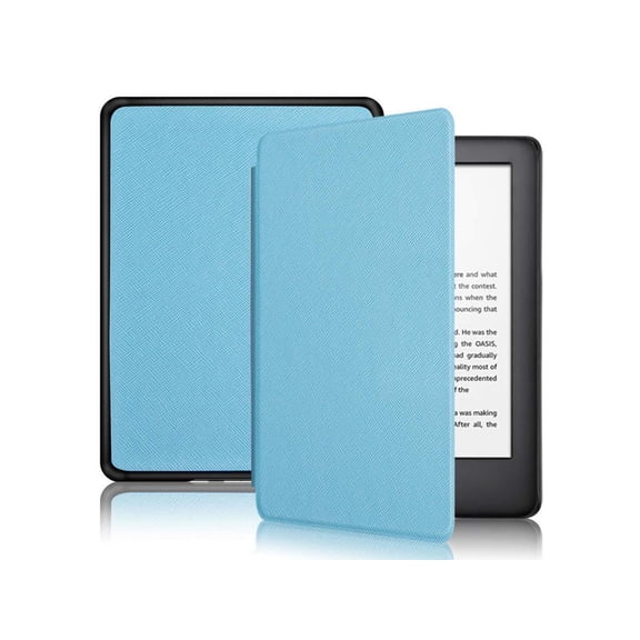 Slim Shell Case for All-new Kindle 10th Generation 2019 Release Lightweight Premium PU Leather Protective Cover with Auto Sleep / Wake - NOT Fit Kindle Paperwhite or Kindle 8th Gen