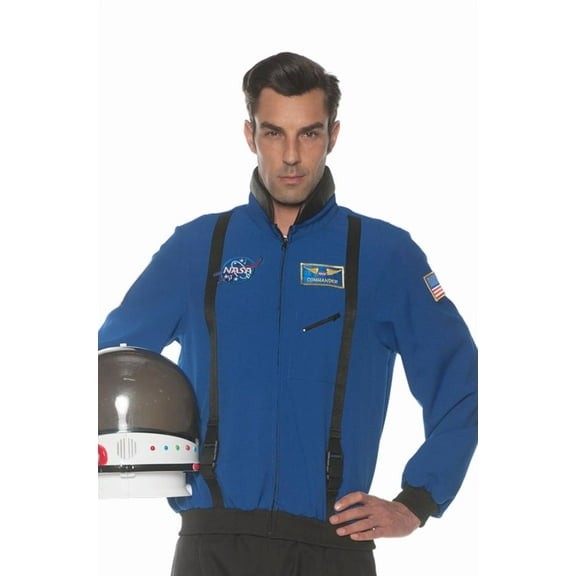 Men's Astronaut Blue Space Costume Jacket 2X-Large 48-50