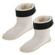 thumbnail image 1 of ColoMX 1 par de hombres Boot de invierno Linterías gruesas y aisladas calcetines de reemplazo de botas de lluvia para hombres para clima frío, 1 of 8