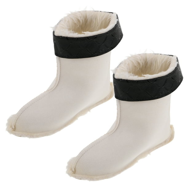 ColoMX 1 par de hombres Boot de invierno Linterías gruesas y aisladas calcetines de reemplazo de botas de lluvia para hombres para clima frío