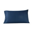 thumbnail image 6 of Mainstays Super Soft Brushed Microfiber Bed Sheet Set, Twin-XL, Navy Geo, 3 Piece, 6 of 11