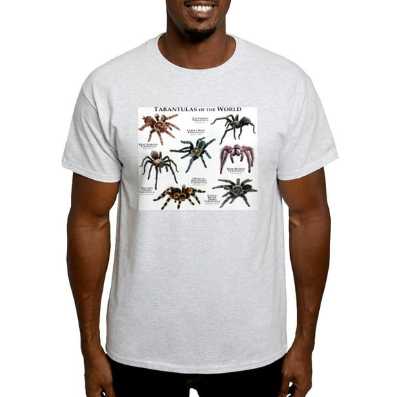 CafePress - Tarantulas Of The World Light T Shirt - Men's Classic Graphic T-Shirt