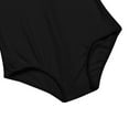 thumbnail image 5 of iEFiEL Kids Girls Cutout Back Ballet Gymnastic Leotard Long Sleeves Yoga Unitard, 5 of 7