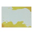 thumbnail image 1 of Vintage Cutting Board, Grunge Looking Watercolor Stains Design on Plain Backdrop Illustration, Decorative Tempered Glass Cutting and Serving Board, Small Size, Yellow White, by Ambesonne, 1 of 1